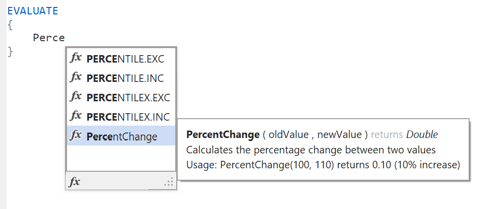 UDF Autocomplete with Comments